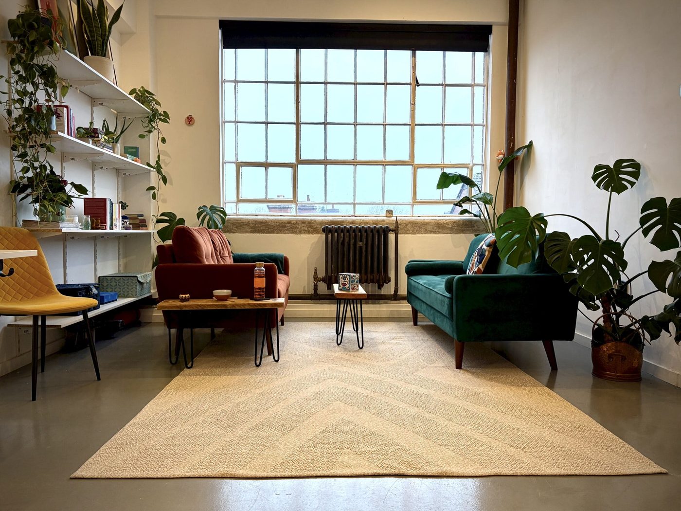 The main therapy room at The Old Arts College